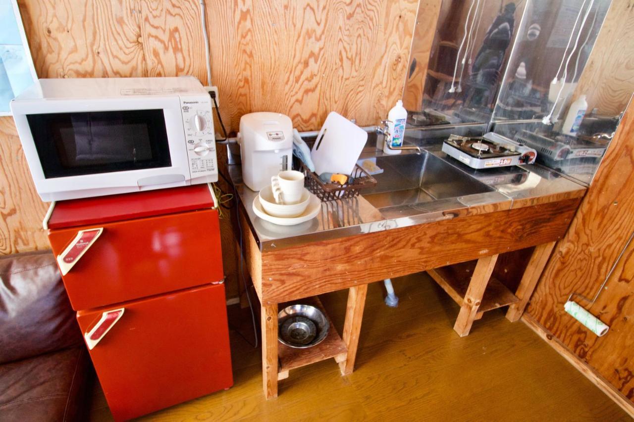 Clione Campground Hostel Shari Buitenkant foto